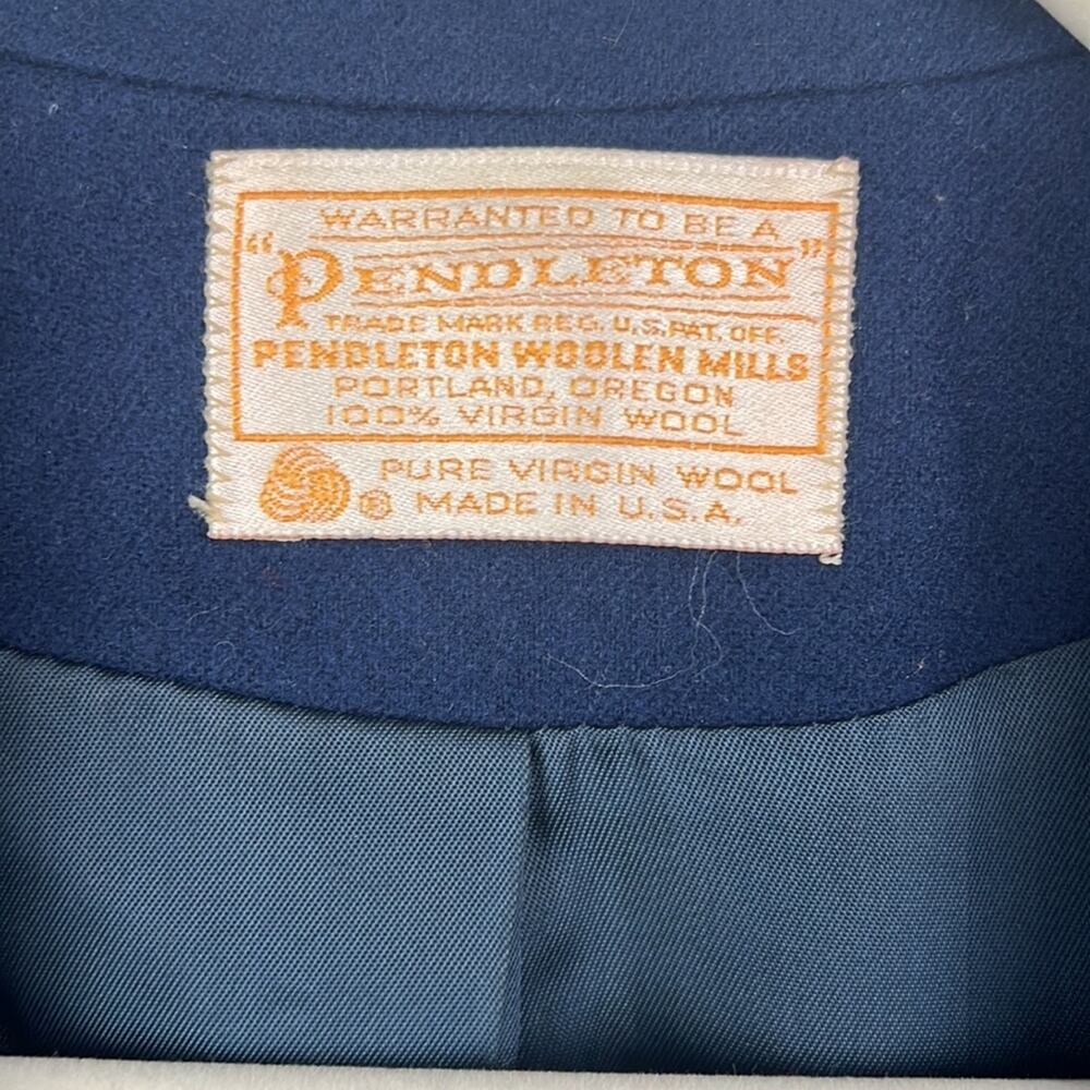Pendleton Women’s Wool Blue/ Teal Blazer - image 3